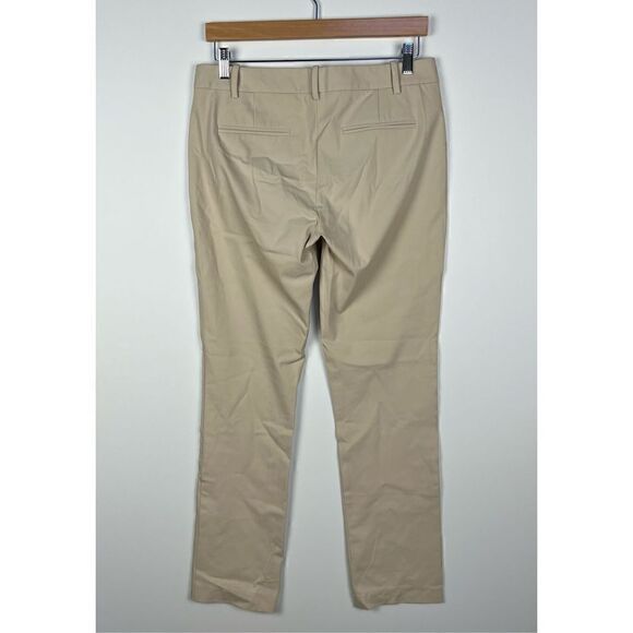 Theory Khaki Pants Trousers Workwear Career Office Slim Leg women’s size 8 - Picture 2 of 12